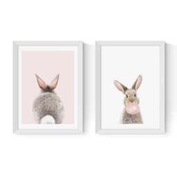 East End Prints Set of 2 Baby Bunny Prints - thumbnail 2
