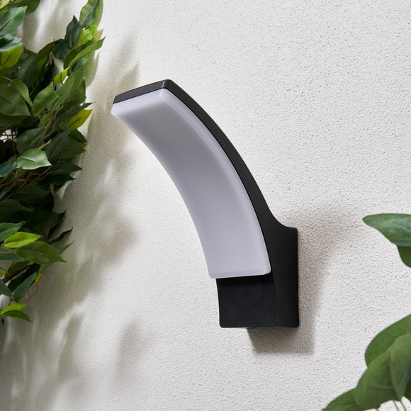 Curve Modern LED Outdoor Wall Light - image 1
