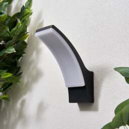 Curve Modern LED Outdoor Wall Light - thumbnail 1