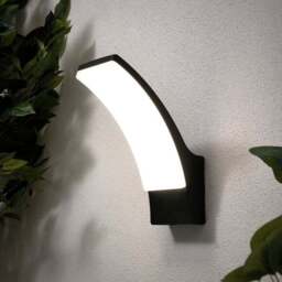 Curve Modern LED Outdoor Wall Light - thumbnail 2