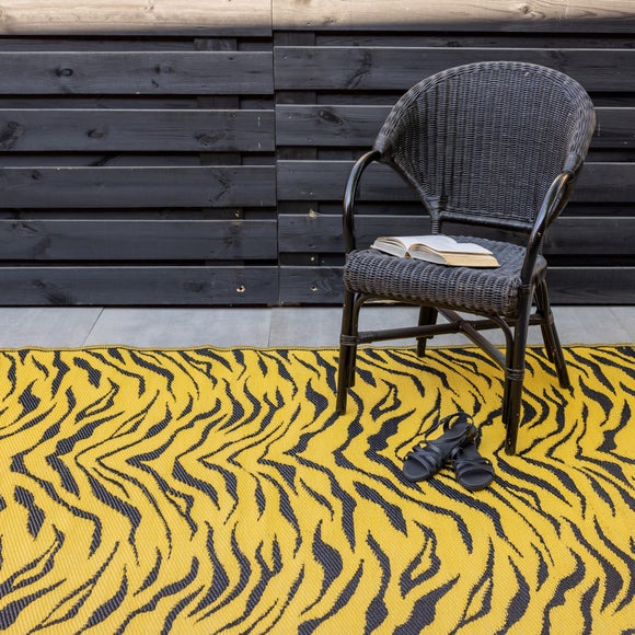 Fallen Fruits Tiger Outdoor Rug - image 1