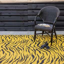 Fallen Fruits Tiger Outdoor Rug - thumbnail 1