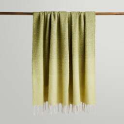 Ombre Mohair Throw Blanket 130x180cm - thumbnail 1
