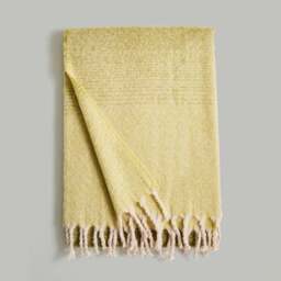 Ombre Mohair Throw Blanket 130x180cm - thumbnail 5