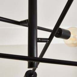 Elements Koppla 6 Light Semi Flush Ceiling Light - thumbnail 3