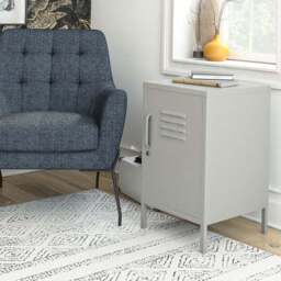 Bradford Metal Locker End Table - thumbnail 2