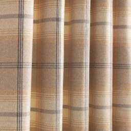 Highland Check Eyelet Curtains - thumbnail 3