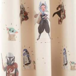 Star Wars The Mandalorian Blackout Eyelet Curtains - thumbnail 4