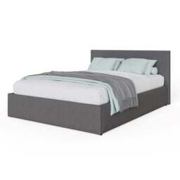 Side Lift Ottoman Bed Frame, Fabric - thumbnail 3