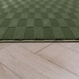 Mira Checkerboard Washable Rug - thumbnail 4