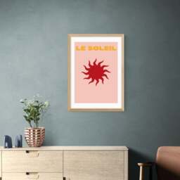 East End Prints Le Soleil Print by Inoui - thumbnail 1