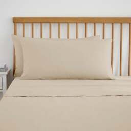 Pure Cotton Kingsize Pillowcase Pair