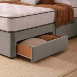 Silentnight Divan Bed With Malvern Velvet Headboard and 800 Pocket Sprung Mattress - thumbnail 5