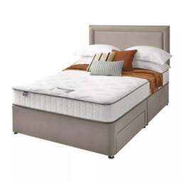 Silentnight Divan Bed With Malvern Velvet Headboard and 800 Pocket Sprung Mattress - thumbnail 6