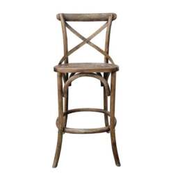 Emmie Counter Height Stool, Solid Oak - thumbnail 3