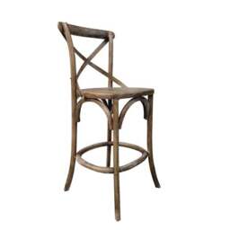 Emmie Counter Height Stool, Solid Oak - thumbnail 4