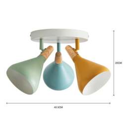 Elements Wolston 3 Light Semi Flush Spotlight - thumbnail 6