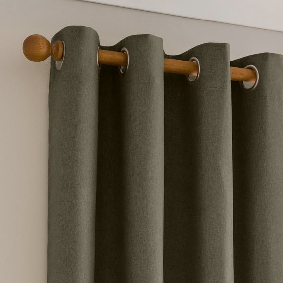 Luna Brushed Eyelet Curtains (Blackout Available) - image 1