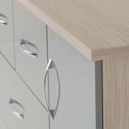 Nevada Small Single 5 Drawer Wardrobe - thumbnail 5