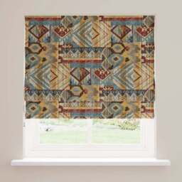 Evander Red Roman Blind - thumbnail 2