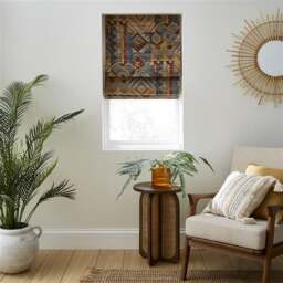 Evander Red Roman Blind - thumbnail 1