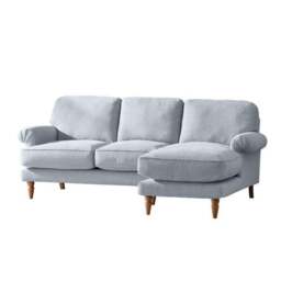 Jolene Soft Texture Corner Chaise Sofa - thumbnail 3