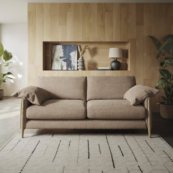 Hector Tonal Plush Chenille 4 Seater Sofa - image 1
