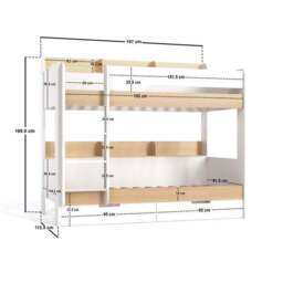 Eddie Storage Bunk Bed Frame - thumbnail 5