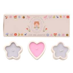 Love Life Home Set of 3 Lychee & Raspberry Mini Candles - thumbnail 1