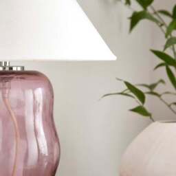 Phoebe Abstract Glass Table Lamp - thumbnail 3