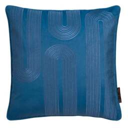 Laurence Llewelyn-Bowen Diva Embroidered Velvet Square Cushion - thumbnail 2