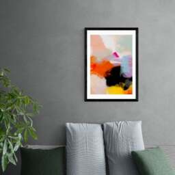 East End Prints Yellow Blush I Framed Print - thumbnail 1
