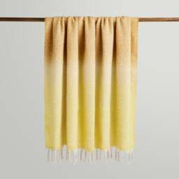 Ombre Mohair Throw Blanket 130x180cm