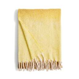 Ombre Mohair Throw Blanket 130x180cm - thumbnail 4
