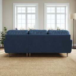 Sven Opulent Velvet Large Corner Chaise Sofa - thumbnail 3