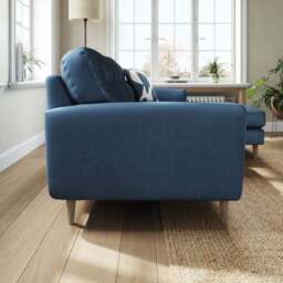 Sven Opulent Velvet Large Corner Chaise Sofa - thumbnail 2