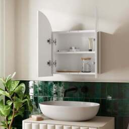 Zia Arched Mirror Wall Cabinet - thumbnail 2