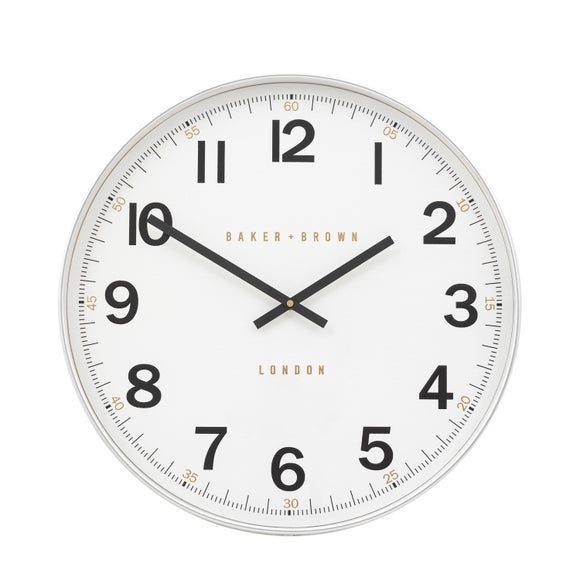 Cedar & Sage Whitby Round Wall Clock - image 1