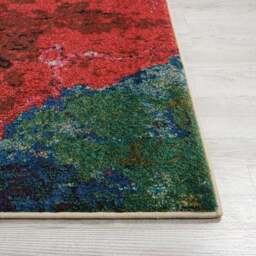 Multi Coloured Celestial Palette Rug - thumbnail 6