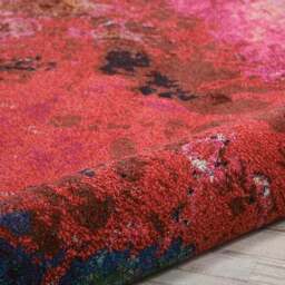 Multi Coloured Celestial Palette Rug - thumbnail 4
