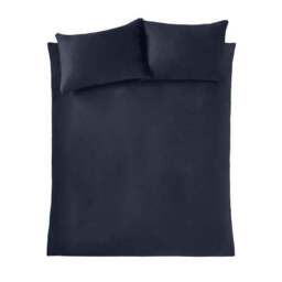 Catherine Lansfield Kingsley Soft Matt Velvet Duvet Cover and Pillowcase Set - thumbnail 4
