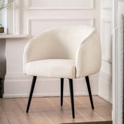 Blaine Boucle Tub Chair - thumbnail 1