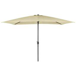 3m x 2m Beige Rectangular Parasol