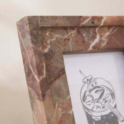 Red Levanto Marble Photo Frame - thumbnail 3