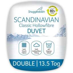Snuggledown Scandinavian Hollowfibre 13.5 Tog Winter Duvet - thumbnail 2
