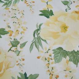 Hidcote Floral 100% Cotton Flat Sheet - thumbnail 2