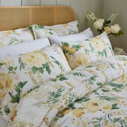Hidcote Floral 100% Cotton Flat Sheet - thumbnail 3