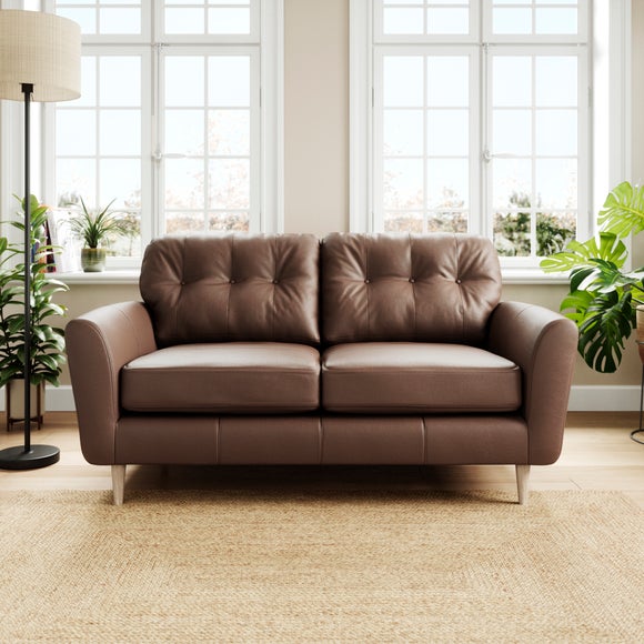 Sven Classic Leather 2 Seater Sofa - image 1