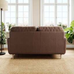 Sven Classic Leather 2 Seater Sofa - thumbnail 3