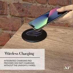 XR Living Denver Dressing Table with Wireless Charging and App Controlled LED Lights - thumbnail 6